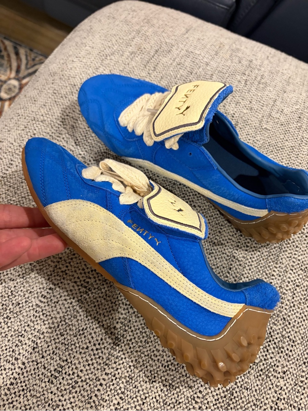 Fenty x Puma Avanti LS Team Royal Creamy Vanilla sneakers 8.5